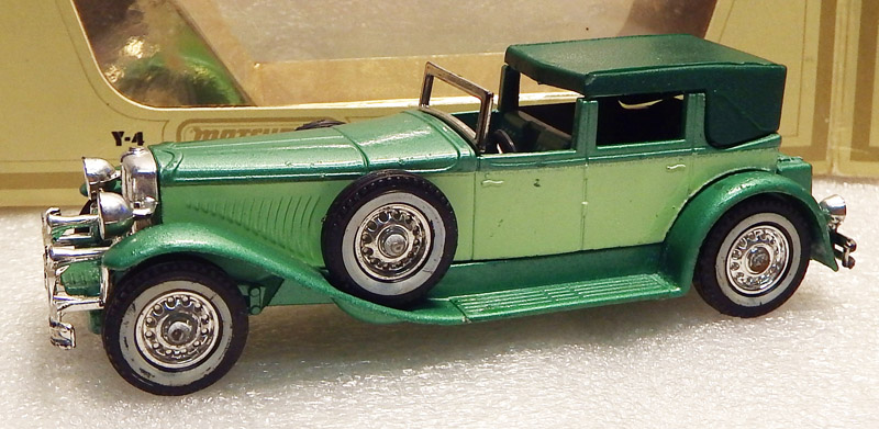 Y-4 Duesenberg 1930 - Matchbox