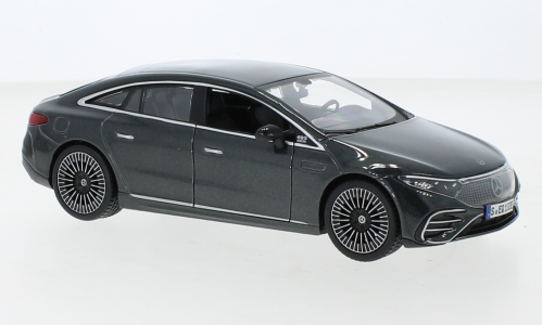 1:24 Mercedes EQS (V297), černostříbrný - Maisto
