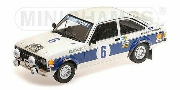 1:43 Ford RS 1800 Waldegard/Thorszelius - Minichamps