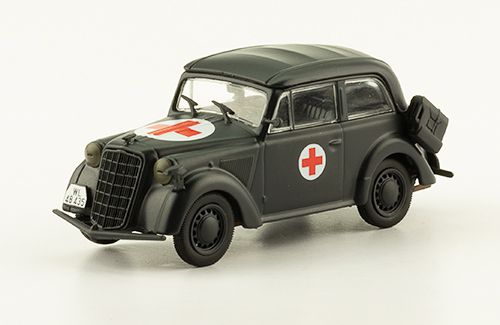 1:43 Opel Olympia Series 13237 Luftwaffe 1942 Ambulance - DeAgostini