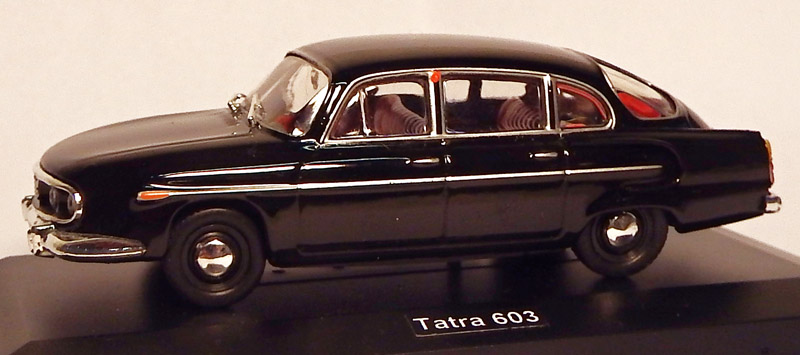 1:43 Tatra 603 1970 černý, černá sedadla
