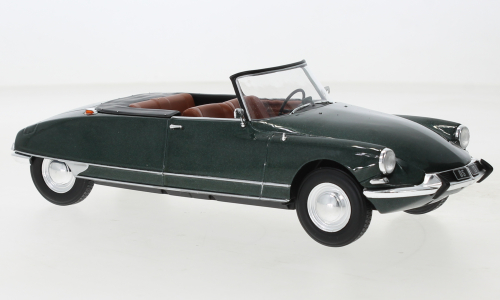 1:24 Citroën DS 19 Cabriolet, tmavězelená metalíza, 1963 - White Box