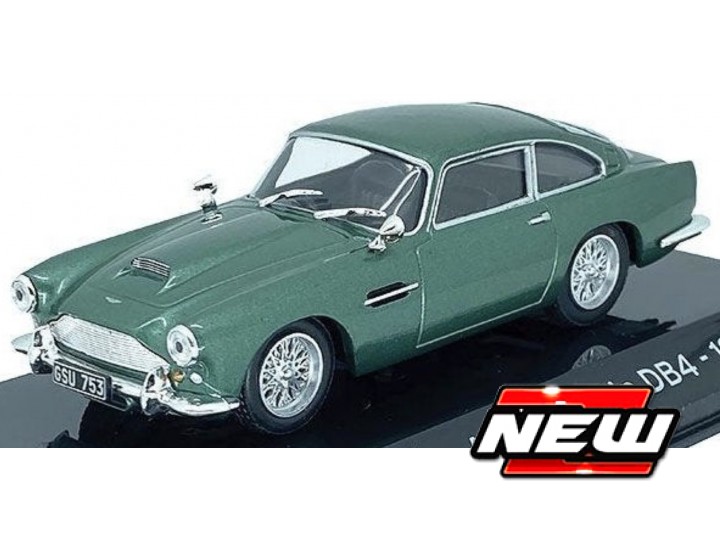 1:43 Aston Martin DB4 1958, zelený – Atlas