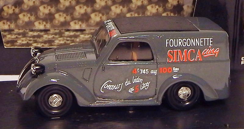 1:43 Simca 5 Special limit, bazar, velmi pěkný - Brumm