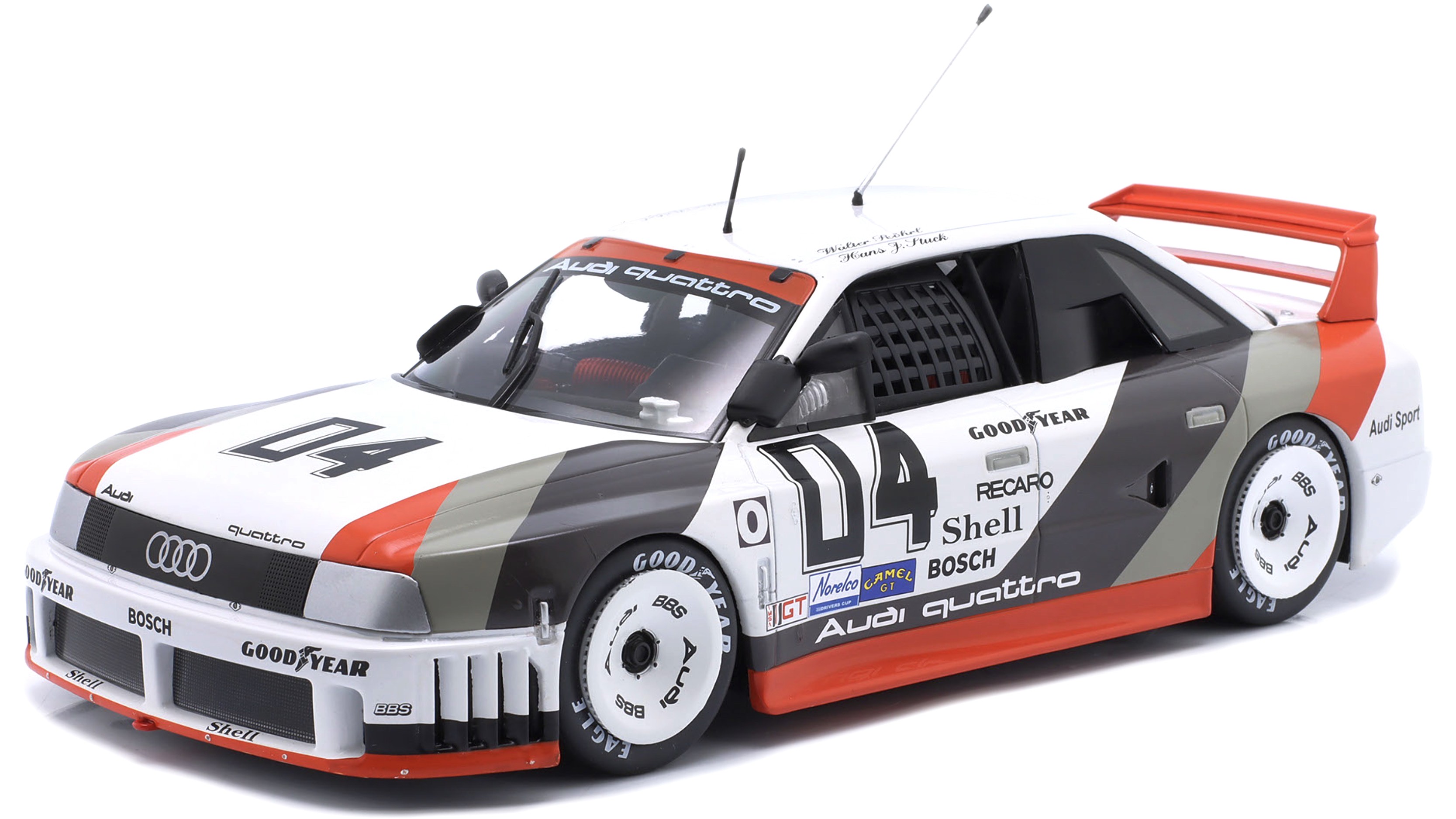 1:18 Audi Quattro Team Audi Sport #4 Stuck/Rohrl Miller High Life 500km IMSA 1989 - Werk83