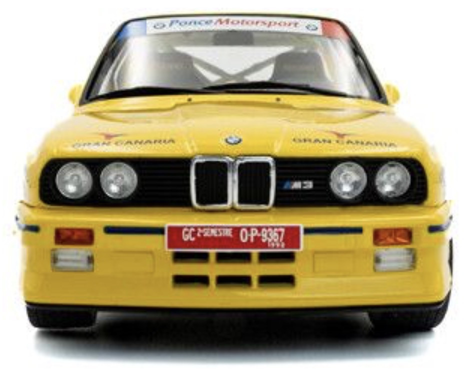 1:18 BMW M3 (E30) GrA #1 PONCE/DENIZ PRINCIPE ASTURIAS 1992 - Solido