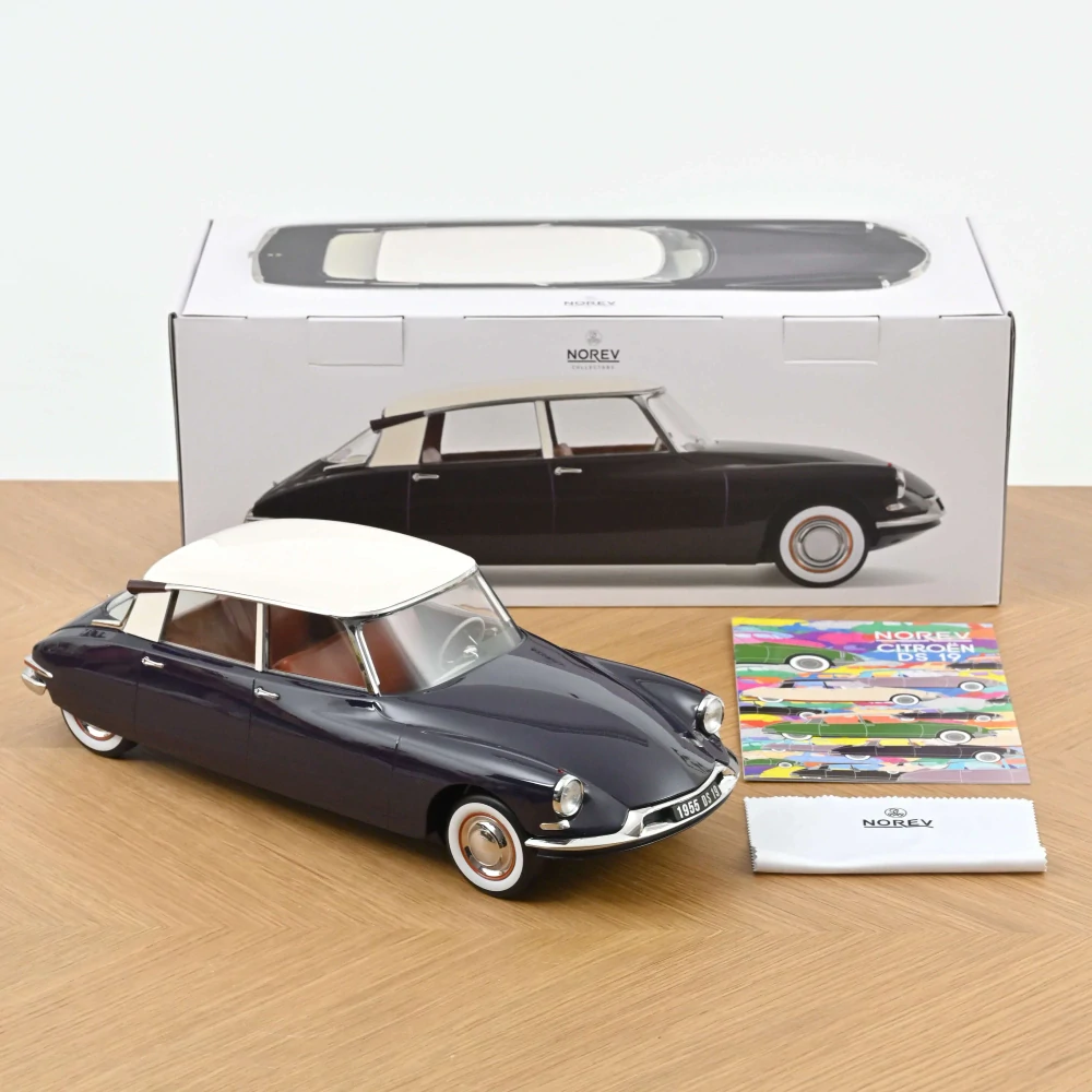 1:12 Citroën DS 19 1955 Purple and Champagne - Norev