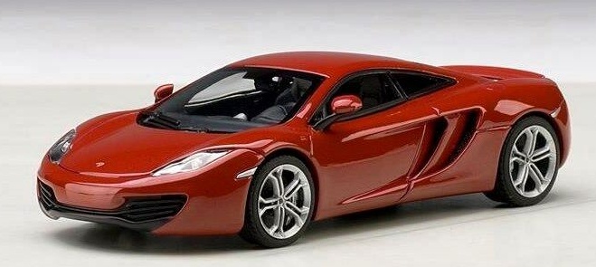 1:43 McLaren MP4-12C 2011 červený - AutoArt