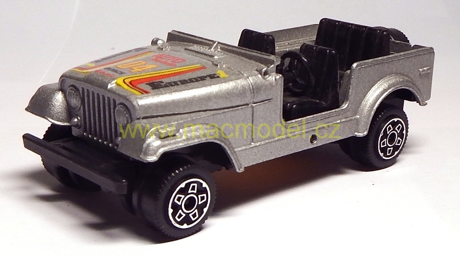 1:43 Jeep CJ7, poškozený, bez krabičky - Bburago