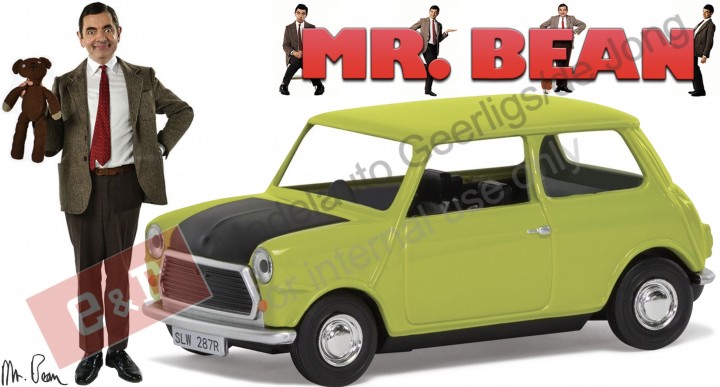 1:43 Mini Cooper Mr. Bean - Cararama