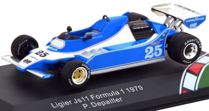 1:43 Ligier JS 11 1979 Španělsko # 25 P.Depalliere - CMR