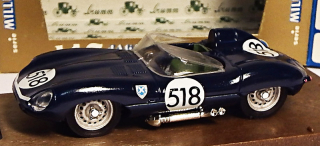 1:43 Jaguar D-Type #518, velmi pěkný, bazar - Brumm