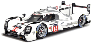 1:18 Porsche 919 Hybrid #14 Dumas/Jani/Lieb 24h LeMans 2014 - IXO