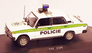 1:43 VAZ 2105 Policie, ruční práce