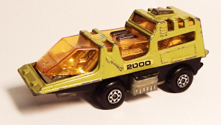 K-2001 Raider Command, poškozený, nekompletní - Matchbox Adventure 2000