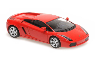 1:43 Lamborghini Gallardo 2004, červený - Maxichamps