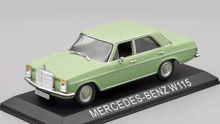 1:43 Mercedes-Benz W115, hráškově zelená, balení blistr - DeAgostini