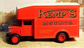Y-31 1931 Morris Courier in Kemps Biscuits Livery - Matchbox