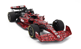 1:18 Alfa Romeo F1 Team X Boogie Art Car Black 2023 - SOLIDO