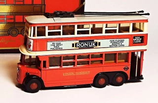 Y-10 1931 Trolleybus Diddler, vánoční limit - Matchbox