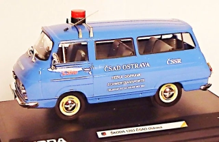 1:43 Škoda 1203 minibus ČSAD Těžká přeprava Ostrava, ruční práce, omezený počet