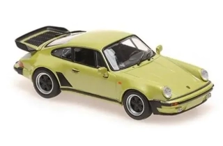 1:43 Porsche 911 Turbo 3.3 (930) 1977 green metallic - Maxichamps