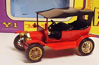 Y-1 Ford model T, červený - Matchbox