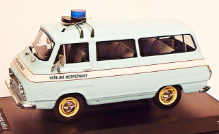 1:43 Škoda 1203 Veřejná bezpečnost, maják na rampě, ruční práce