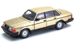 1:24 Volvo 240 GL zlatý - Welly