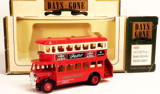 1932 AEC Regent Double Deck Bus "Pears Soap" - Lledo promo
