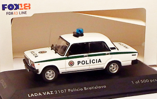 1:43 VAZ 2107 Polícia Bratislava, limit