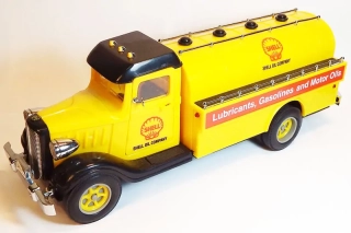 Shell Oil Company cisterna - kasička - Marx Toys