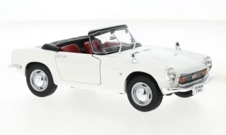 1:24 Honda S800, bílá, RHD, 1966 - WhiteBox