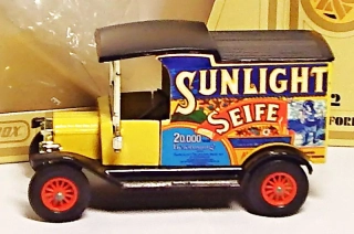 Y-12 Ford model T Sunlight, velmi vzácný - Matchbox