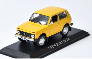 1:43 Lada 2121 Niva žlutý - DeAgostini