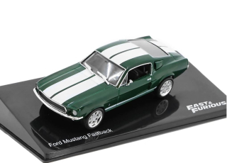 1:43 Ford Mustang Fastback 1967, Rychle a Zběsile – DeAgostini