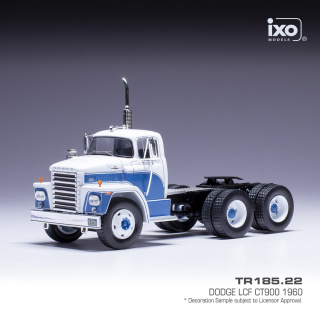 1:43 Dodge LCF CT 9000 1960 white/blue - IXO