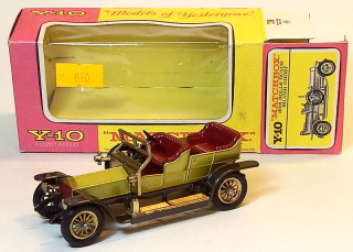 Y-10 1906 Rolls Royce Silver Ghost - Matchbox