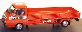 1:43 Škoda 1203 "jezevčík", nástavba SK model, ruční práce, minimální počet kusů