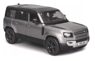 1:24 Land Rover Defender, šedý - Bburago