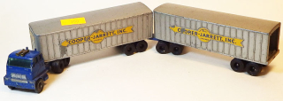 Hendrickson Tractor - chybí dveře na návěsů - Matchbox