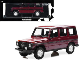 1:18 1980 Mercedes G-Model Long (W460), Dark Red - Minichamps