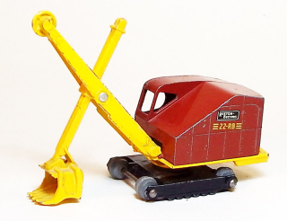 Major-4 Ruston-Bucyrus, bazar, poškozený- Matchbox