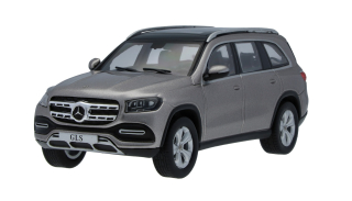 1:43 Mercedes-Benz GLS (2020), mojave silver - Dealerské balení