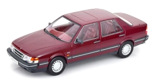 1:18 Saab 9000 CD Turbo 1990 tmavě červená - Triple9
