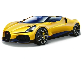 1:18 Bugatti W16 MISTRAL CABRIOLET - Bburago