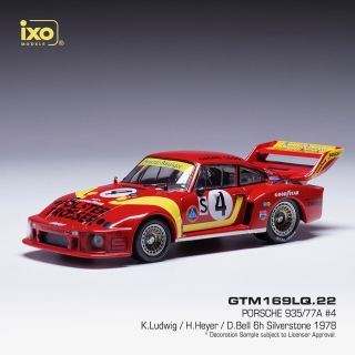1:43 Porsche 935/77A #4 Ludwig/Heyer 6H Silverstone 1978 - IXO