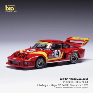 1:43 Porsche 935/77A #4 Ludwig/Heyer 6H Silverstone 1978 - IXO
