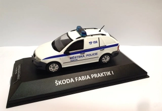 1:43 Škoda Fabia Praktik, Městská policie, ruční práce