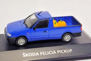 1:43 Škoda Felicia pick-up, přeprava dýní